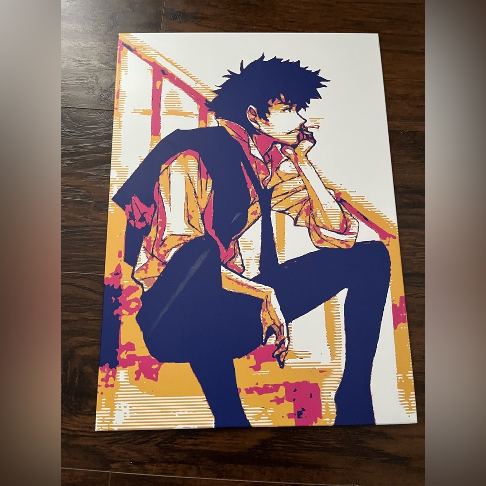 Metal Anime Poster ( Cowboy Bebop )